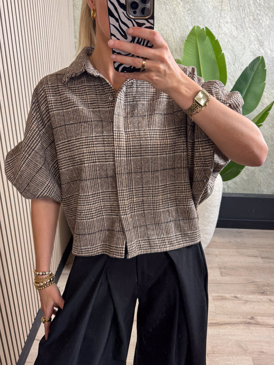 Blouse Fae - Bruin
