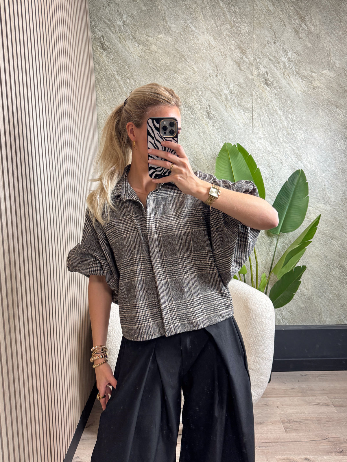 Blouse Fae - Grijs