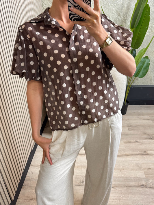 Polkadot blouse