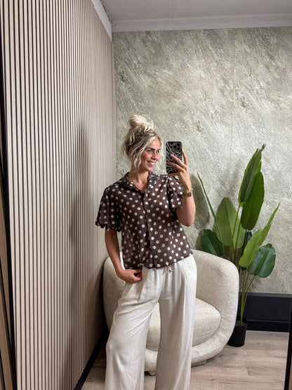 Polkadot blouse