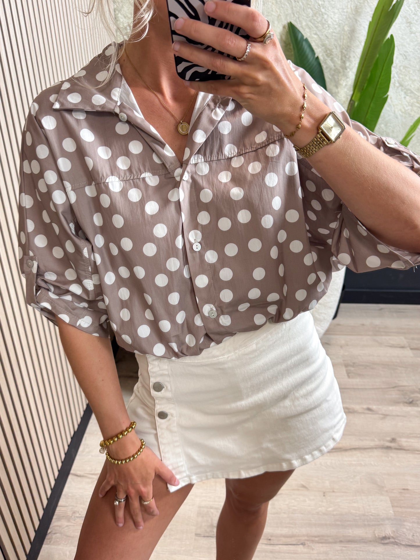 Polkadot Blouse