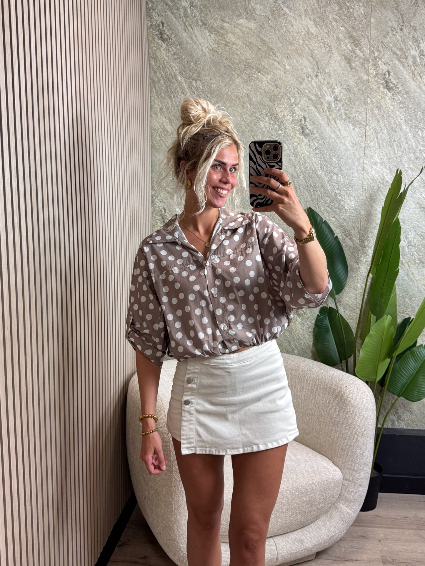 Polkadot Blouse
