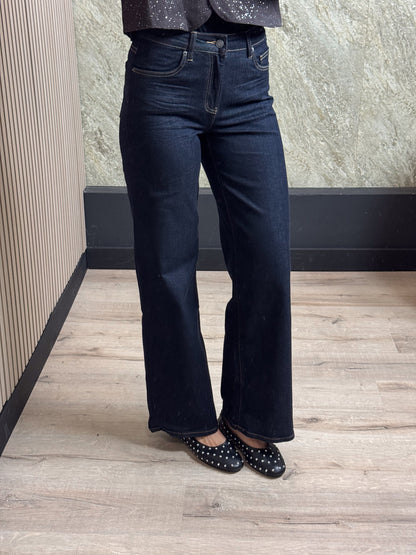 Wide Leg - Dark Denim