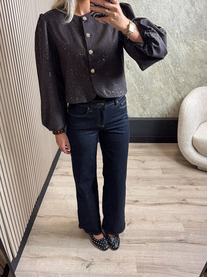 Wide Leg - Dark Denim